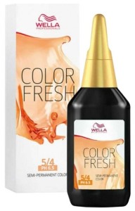 Wella Color Fresh Оттеночная краска  5-4 Каштановый 75мл