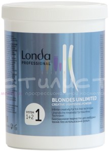 Londa LColor Вlondes Unlimited Порошок для креативного осветления волос 400гр.