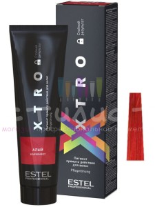 Estel Color Xtro Black Пигмент Алый прямого действия для волос 100мл